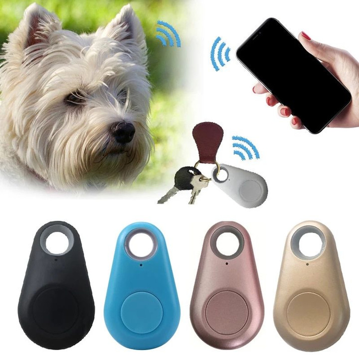 Pets Smart Mini GPS Tracker Anti-Lost Bluetooth Tracer For Pet Dog Cat Keys Wallet Bag Kids Trackers Finder Equipment