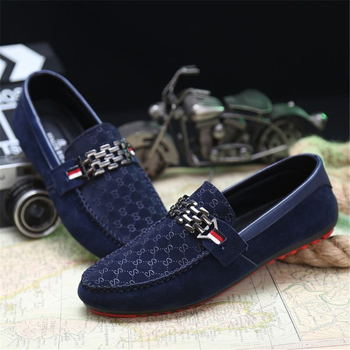 Fashion Men Flats Light Breathable Shoes Shallow Casual Shoes Men Loafers Moccasins Man Sneakers Peas Zapatos Driving Shoes