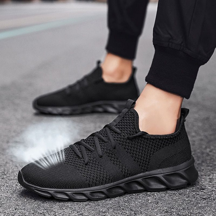 Light Man Running Shoes Comfortable Breathable Men's Sneaker Casual Antiskid and Wear-resistant Jogging Men Sport Shoes