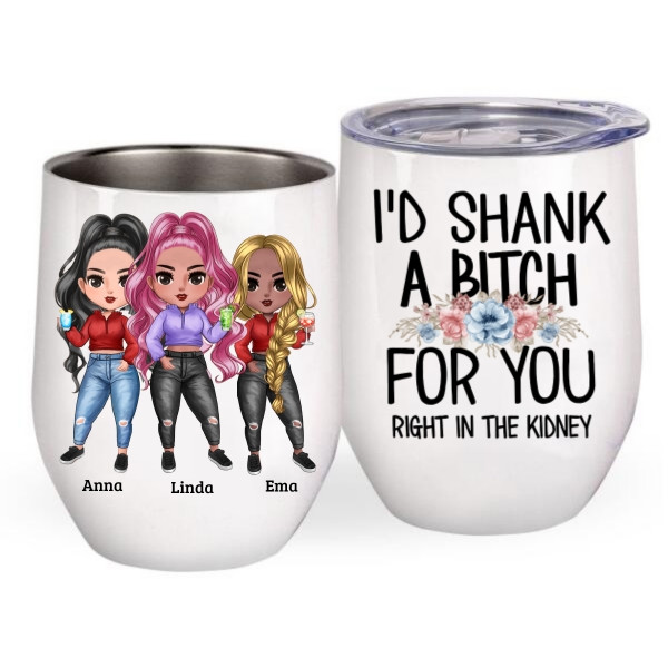 Up to 3 girls - There's no greater gift than friends - Personal mugs