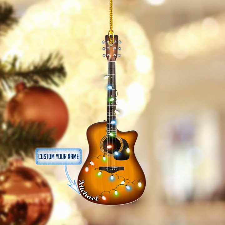 Personalized Acoustic Guitar XS0511012YC Ornaments