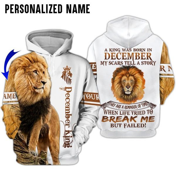 Personalized Name December Guy 3D All Over Printed Clothes MTAA200712
