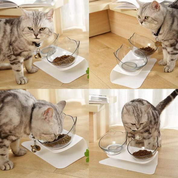 BitePets - Smart Orthopedic Anti-Vomit Cat Bowl( Suitable for cats and dogs )