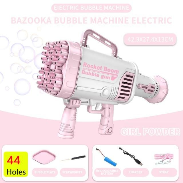 44/64 Hole bazooka bubble machine