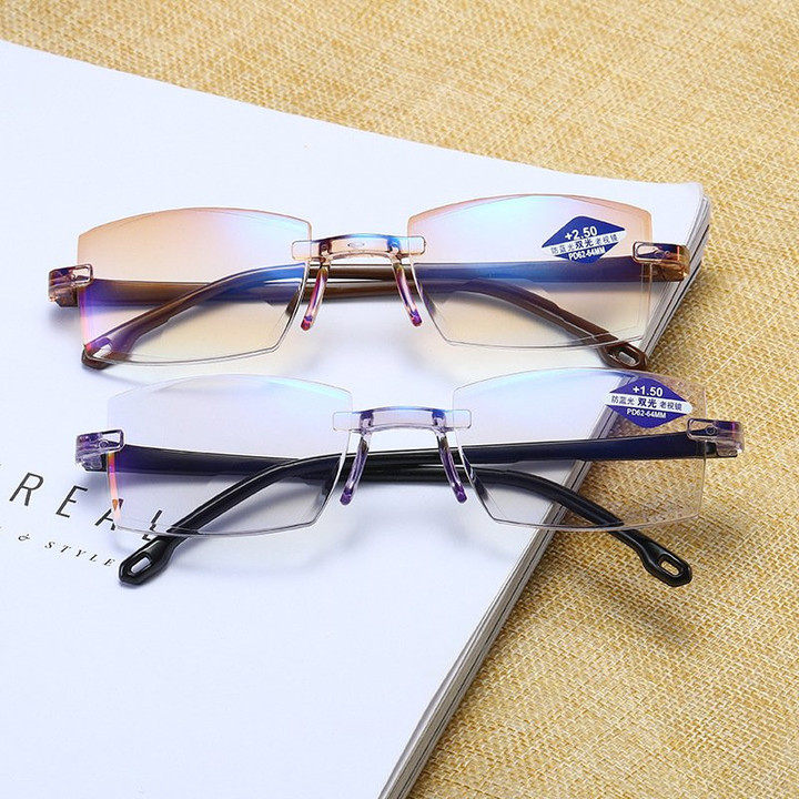 Intelligent color Progressive Auto Focus reading glasses—See more clearly!