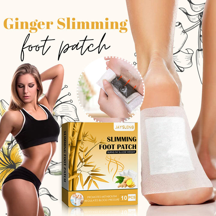 GINGER SLIMMING FOOT PATCH (LIMITED TIME DISCOUNT 🔥 LAST DAY）