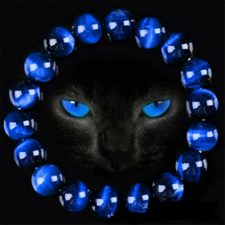 Gorgeous Blue Tiger Eye Bracelets for Men and Women