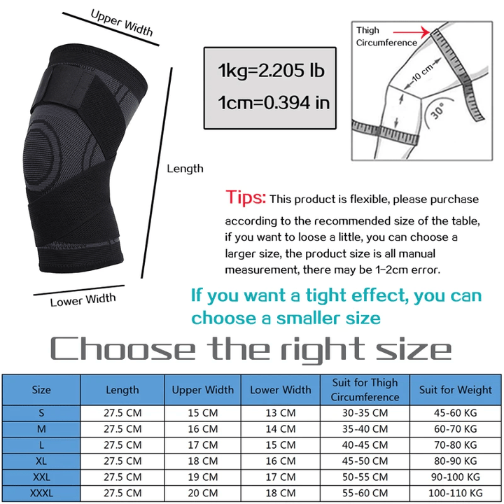 KNEE SAVERS 7-ZONE COMPRESSION BRACE