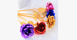 24K Forever Gold Plated Rose - Assorted Colors