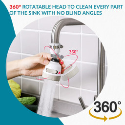 360° Water Filter Nozzle Extension