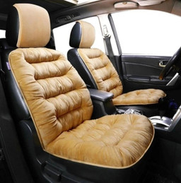 PlushComfort Car Seat Cover