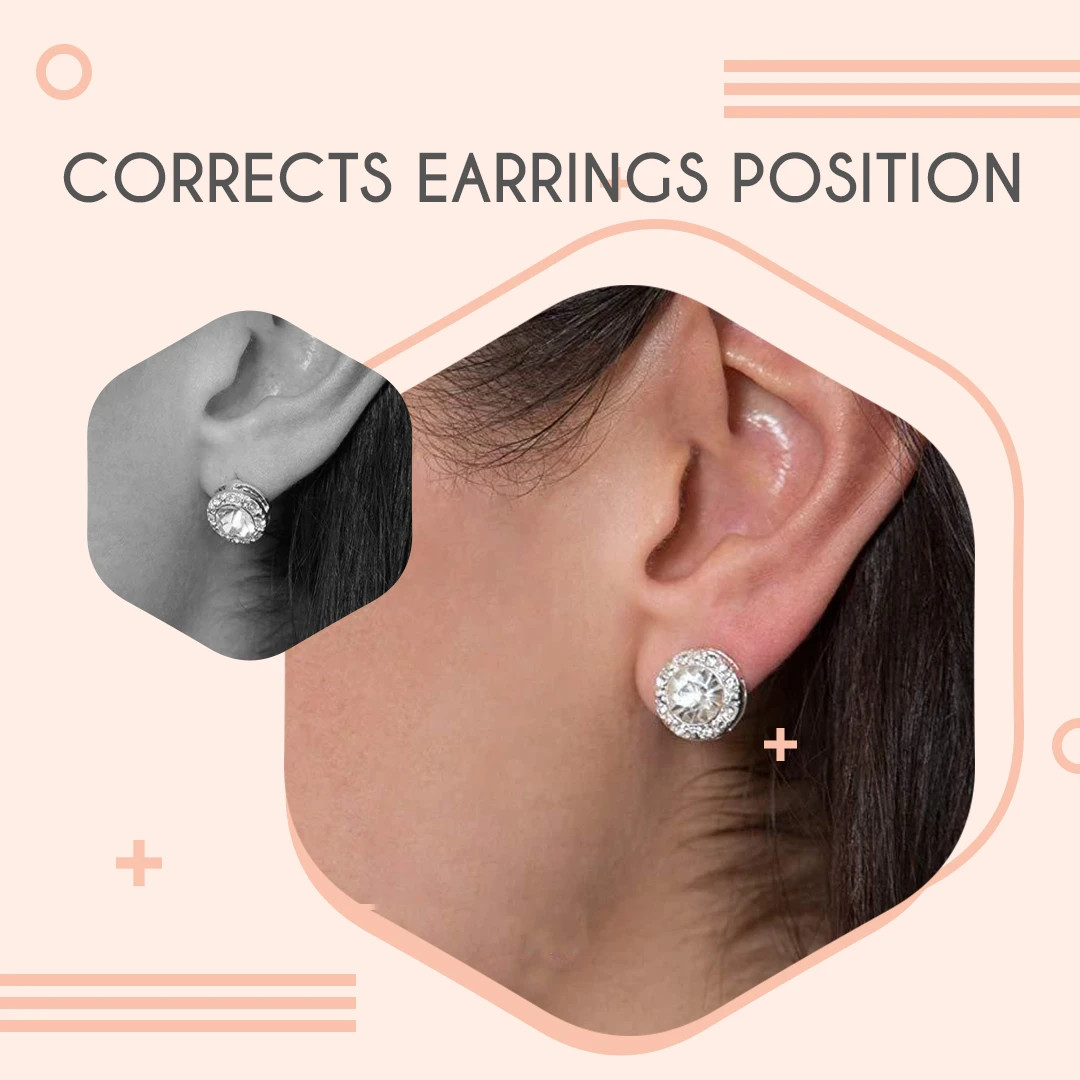 Earring Lifters for Stretched Earlobes