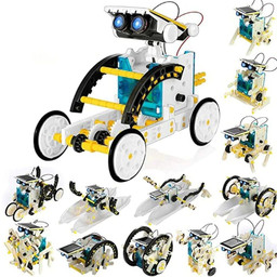 DIY 13-in-1 Educational Solar Robot Kit (for 8+ years old)