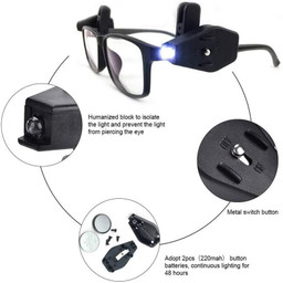 LED Glasses Clip Light(2pcs)