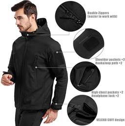 Hooded Tactical Jacket