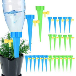 6/10 PCS Automatic Drip Irrigation Tool Spikes Flower Plant Garden Watering Kit Adjustable Water Self-Watering Device