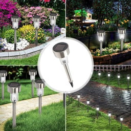 [#1 Trending Garden Lamps] LED Waterproof Solar Garden Lights