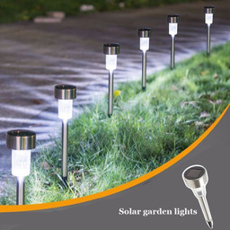 [#1 Trending Garden Lamps] LED Waterproof Solar Garden Lights