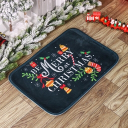 Christmas Door Mat Santa Claus Flannel Outdoor Carpet Marry Christmas Decorations For Home Xmas Ornament Gifts New Year 2022