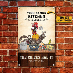 Kitchens closed, the chicks had it