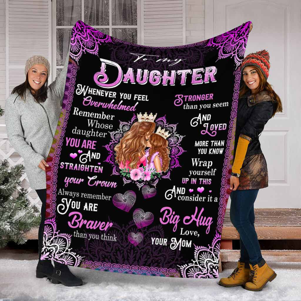 To My Daughter Blanket
