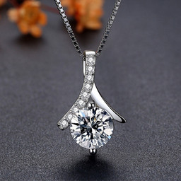 Mother in law Women Necklace Luxury Pendant Round AAA Zircon High Quality Pendant Necklace Mother's Day Jewelry Birthday Gift