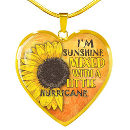 To My Daughter You Are My Sunshine Always Remember Heart Pendant Necklace for Women Daughter Girls Family Jewelry Gift From Mom