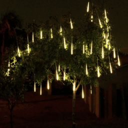 Ultimate LED Solar Powered Meteor Shower Garden Lights OFFER