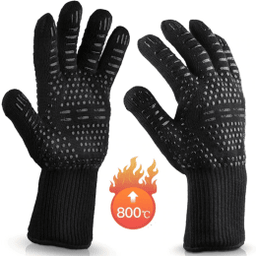 800°C/1472°F BBQ High Temp Resistance Oven Mitt Gloves