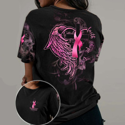 Faith Hope Love Half Wings Breast Cancer All Over Print - Tltt1304213ki