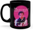 The Mummy More Like The Daddy Mug Funny Ceramic Coffee Black Cup Fathers Mothers Mommy Gift