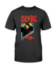 Vintage Ac Dc 1990 The Razors Edge Heavy Metal 90S Concert Tour Angus T Shirt 211108