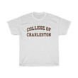 Vintage 90S Champion T Shirt College Of Charleston Unisex Heavy Cotton Tee 211014
