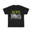 Vintage 00 S Nofx Punk Rock Band Concert Unisex Heavy Cotton Tee 211111