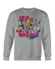 Vintage Usa Dream Team Caricature 90S Sweatshirt 211021