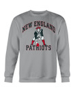 1990S New England Patriots Logo 7 Reverse Weave Sweatshirt 211012