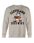 Rare Vintage 70S Cleveland Browns Elf Big Logo Spellout Graphic Sweatshirt 090921