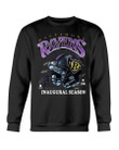 Vintage 90 S Baltimore Ravens Nfl Team Spellout Graphic Sweatshirt 210912