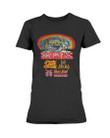 Vintage 1986 Monsters Of Rock Scorpions Ozzy Def Leppard Bon Jovi Warlock Concert Ladies T Shirt 070721