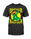 Vintage 90S Deadstock Dinosaur Barbecue Live Fast Eat Well Syracuse Ny Tyrannosaurus Rex T Shirt 071421