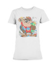 90S Taz Looney Tunes Party Hard Ladies T Shirt 070221