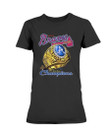 Vintage 1990S 1995 Atlanta Braves World Series Champions Mlb Ring Graphic Ladies T Shirt 071221