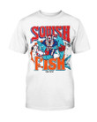 Vintage Buffalo Bills Squish The Fish Shirt 90S Nfl Football Miami Dolphins T Shirt 070921