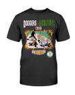 Vintage 80S Los Angles Dodgers Vs Oakland Athletics Mlb T Shirt 062921