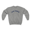 Vintage Air Force Spellout Unisex Heavy Blend Crewneck Sweatshirt 071121