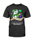 Shenanigator A Person Who Instigates Shenanigans Unicorn Solid Colors T Shirt 071521