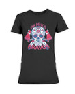 Dia De Los Bravos By Word Of Mouth Tees Lurrv Ladies T Shirt 071221