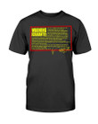 Vintage 80S Frank Zappa 1984 Tour Concert Band T Shirt 072421