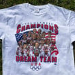 1996 olympics champions dream team usa t-shirt