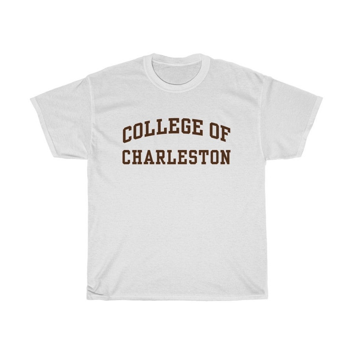Vintage 90S Champion T Shirt College Of Charleston Unisex Heavy Cotton Tee 211014